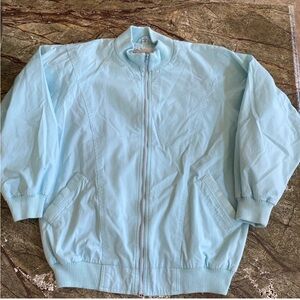Vintage 90’s Country Concepts Bomber Jacket Mint Full Zip Pockets Sz Medium EUC